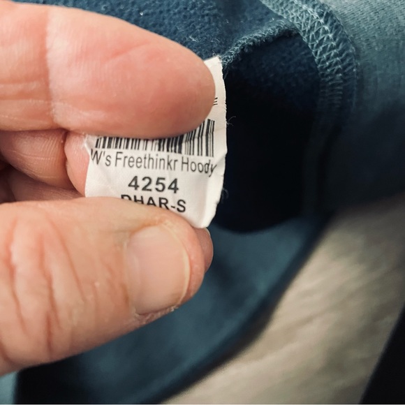 KUHL Womens Jacket Zip Freethinkr Hoodie Stretch Blue Hoodie Outdoor Logo Small - Picture 7 of 9